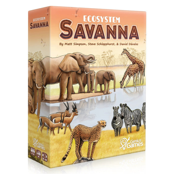 Ecosystem: Savanna Card Game Genius Games