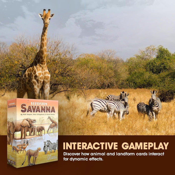 Ecosystem: Savanna Card Game Genius Games