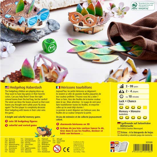 HABA Hedgehog Haberdash - Board Game HABA UK