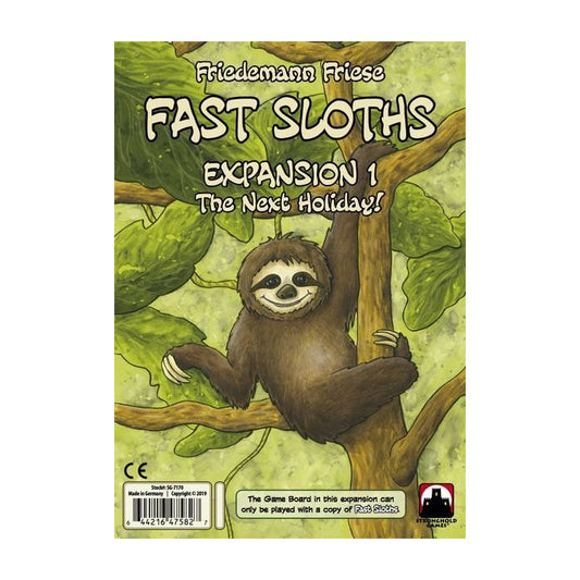 Fast Sloths: Expansion 1 The Next Holiday! Board Game Stronghold Games