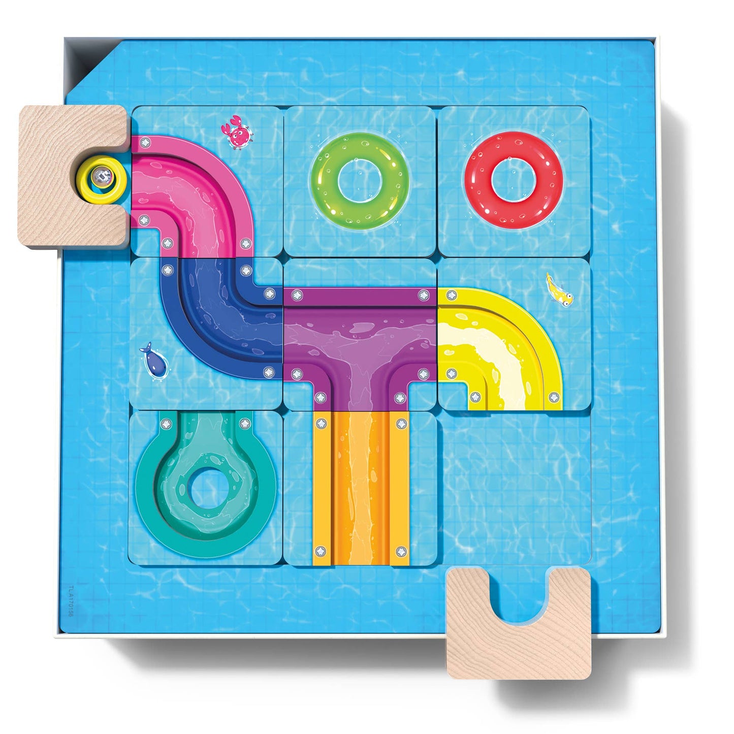 HABA Logic Games! - Splash Labyrinth Board Game Kids Board Game HABA