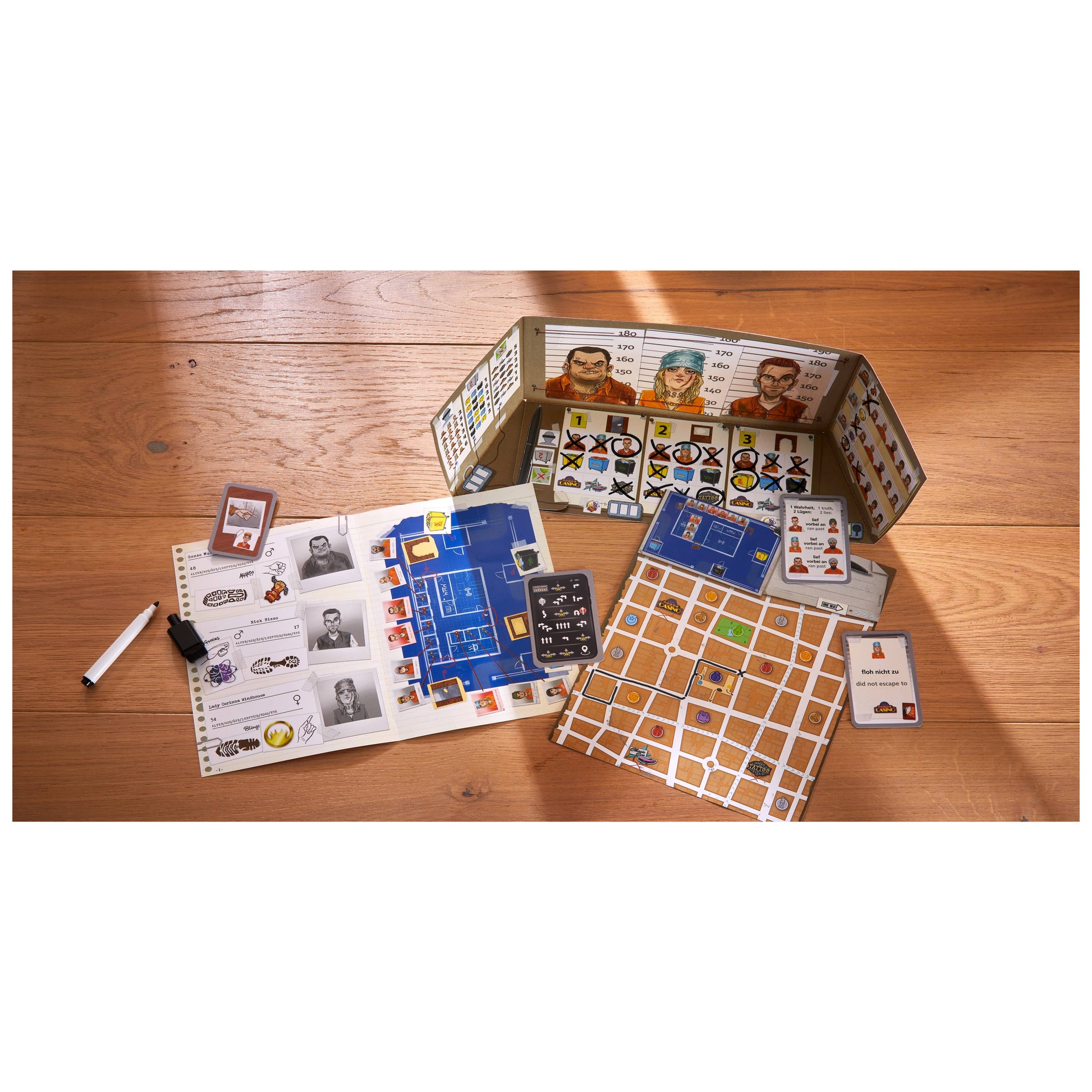 The Key: Escape from Strongwall Prison Kids Board Game HABA