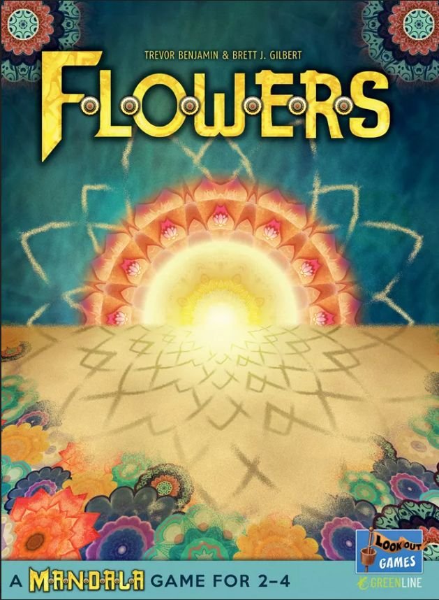 Flowers: A Mandala Game Board Game Lookout Spiele