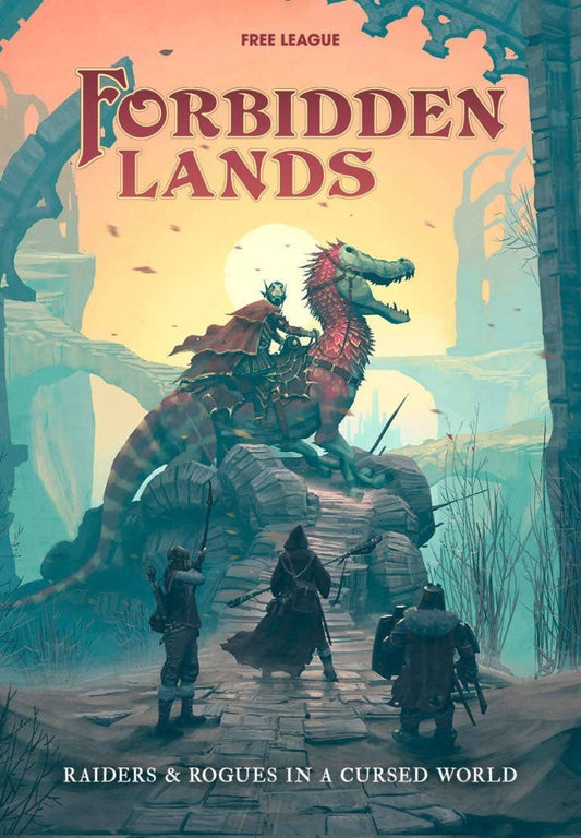 Forbidden Lands RPG Boxed Set Board Game Free League Publishing