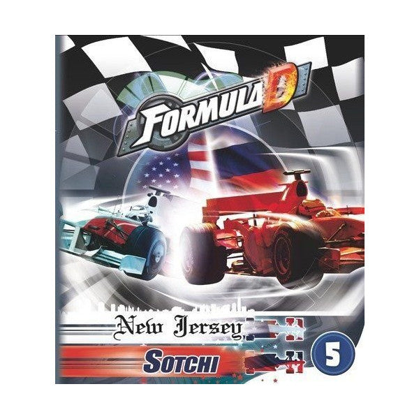 Formula D: Circuits 5 - New Jersey & Sotchi Board Game Asmodee