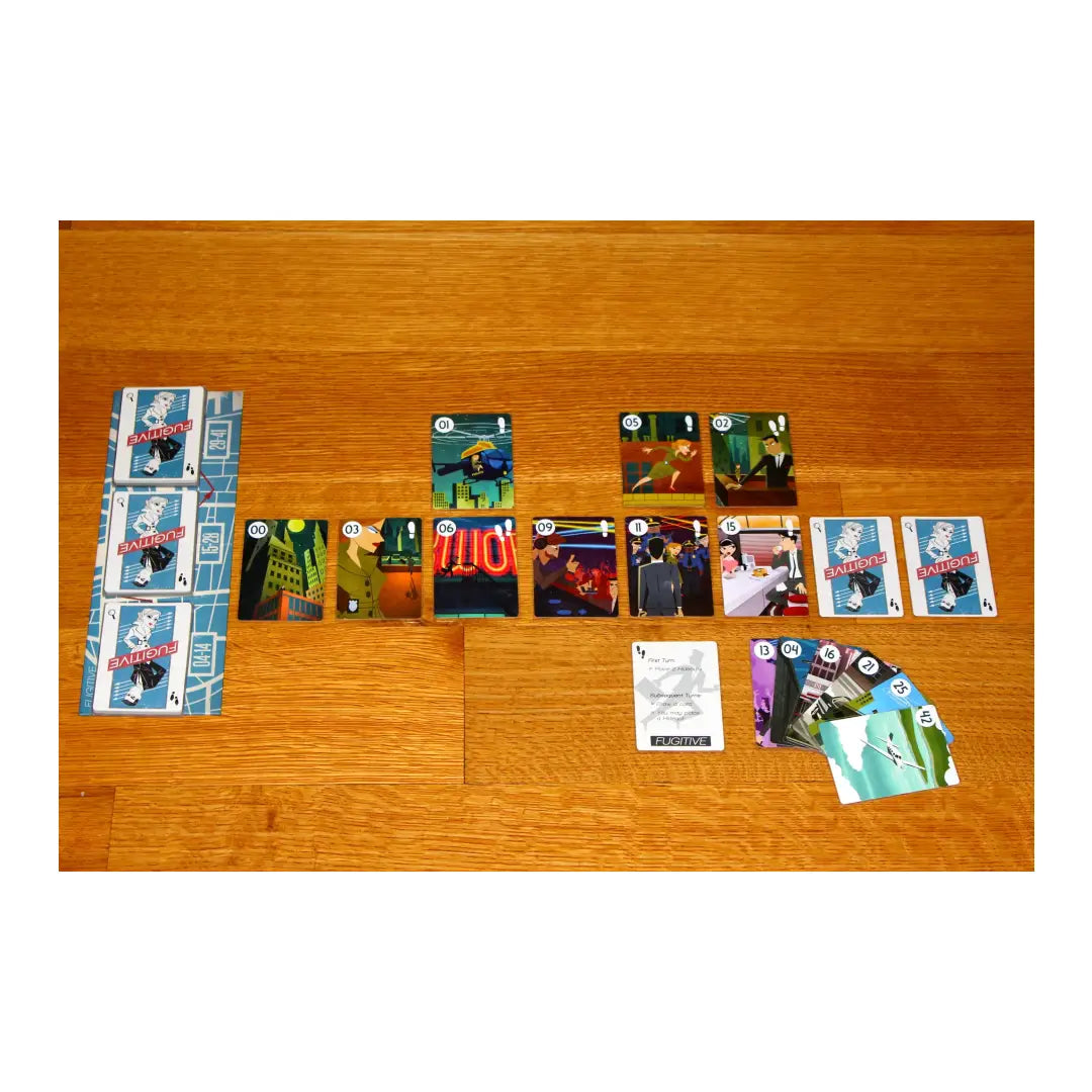 Fugitive (Second Edition) Card Game Fowers Games