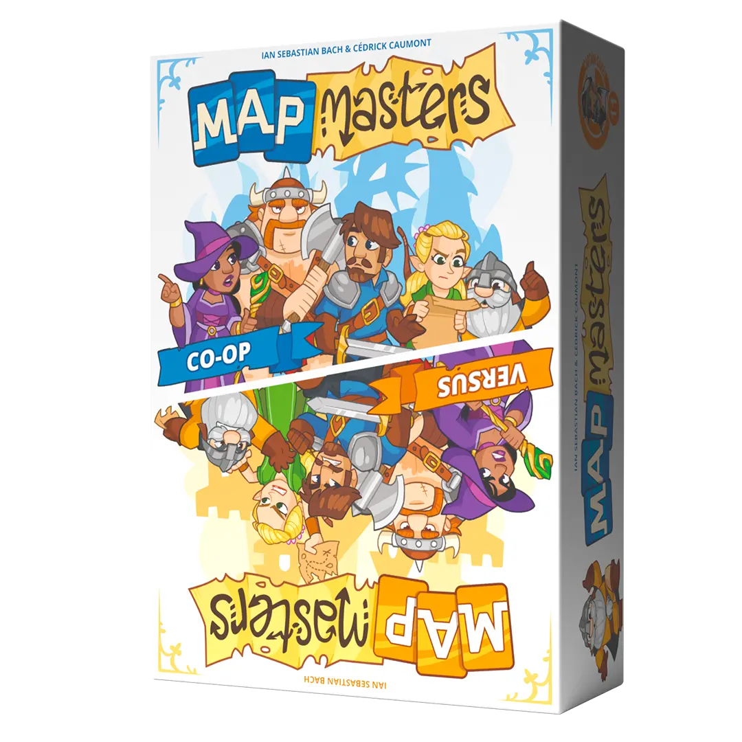 Map Masters Board Game Captain Games