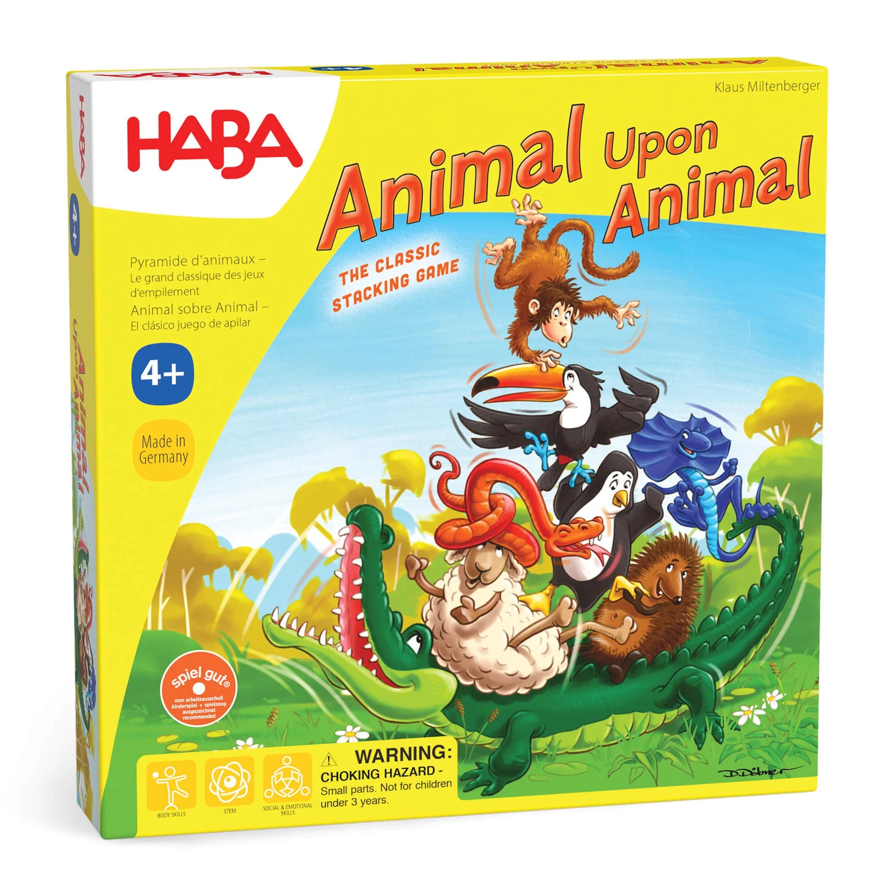 Animal Upon Animal Board Game HABA