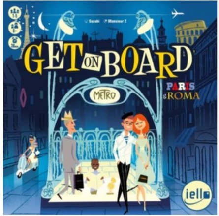 Get on Board: Paris & Roma Board Game Iello