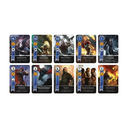 Gwent: 10 Legendary Ballad Northern Realms Booster Pack Card Game No Loading Games