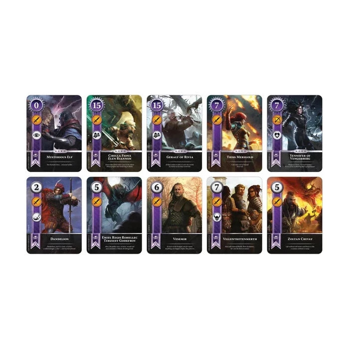 Gwent: 10 Legendary Ballad Skellige Booster Pack Card Game No Loading Games