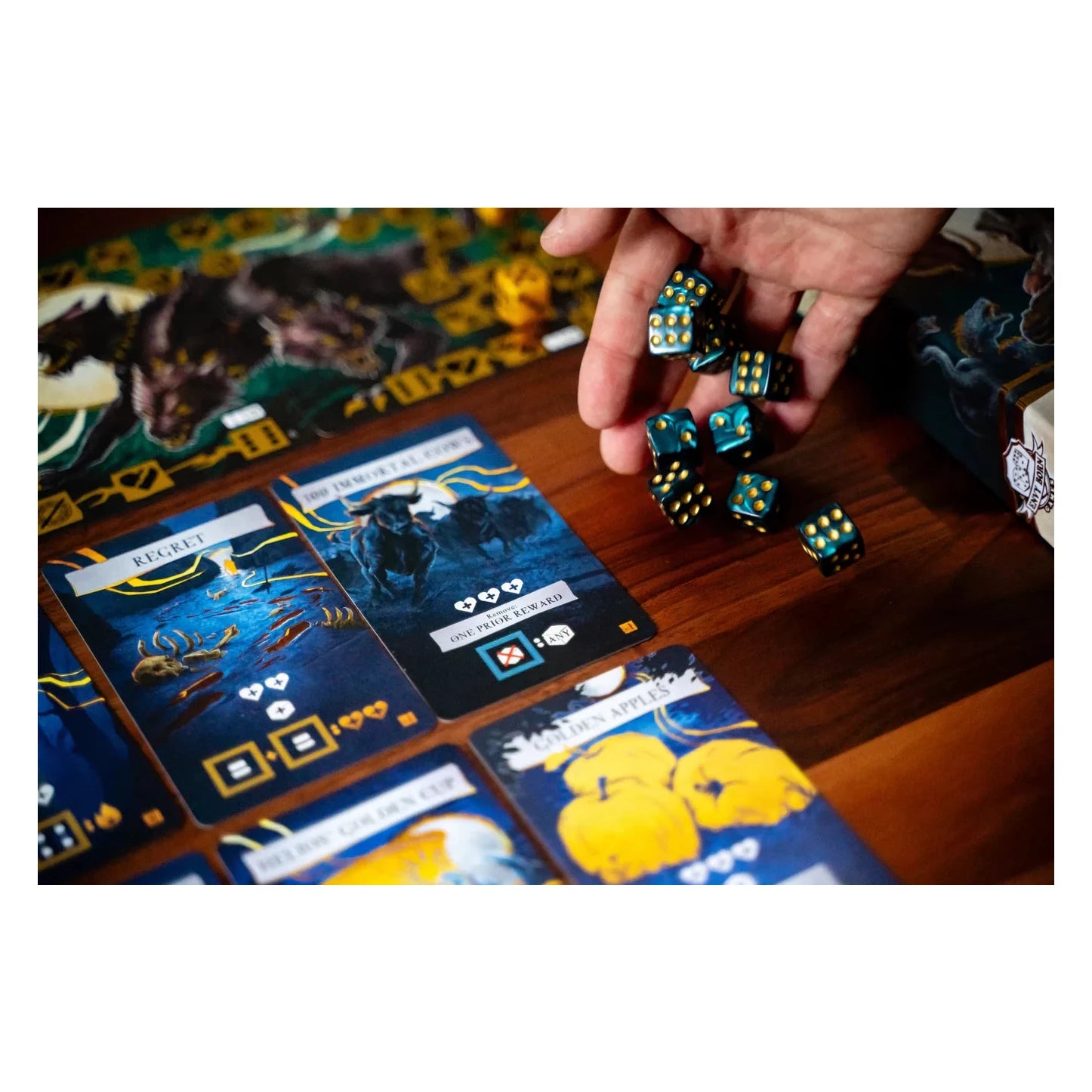 Hercules And The 12 Labors Board Game Envy Born Games