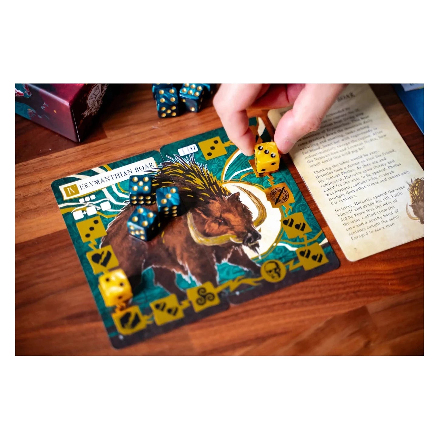 Hercules And The 12 Labors Board Game Envy Born Games