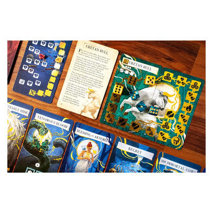 Hercules And The 12 Labors Board Game Envy Born Games