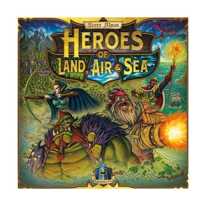 Heroes of Land: Air & Sea Board Game Gamelyn Games