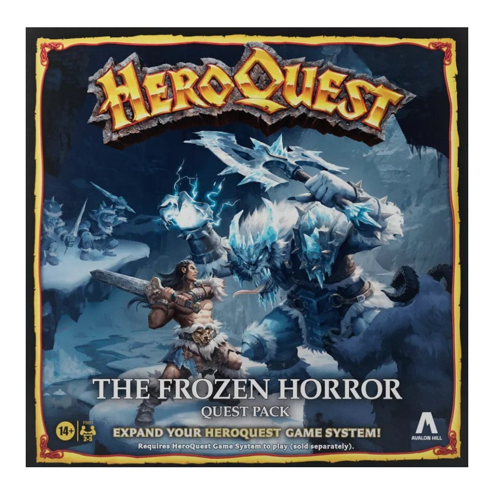 HeroQuest: The Frozen Horror Board Game Avalon Hill