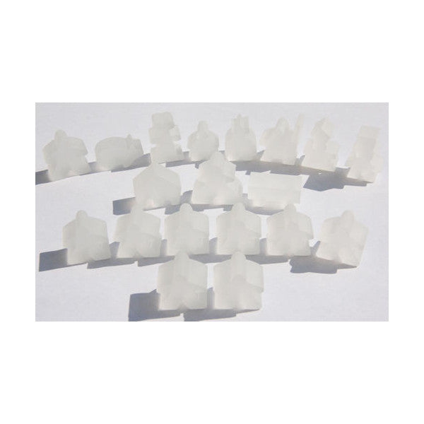 Carcassonne: 19 Frosted Meeples Set Board Game Hans im Glück