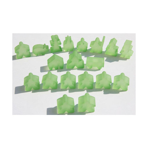 Carcassonne: 19 Frosted Meeples Set Board Game Hans im Glück