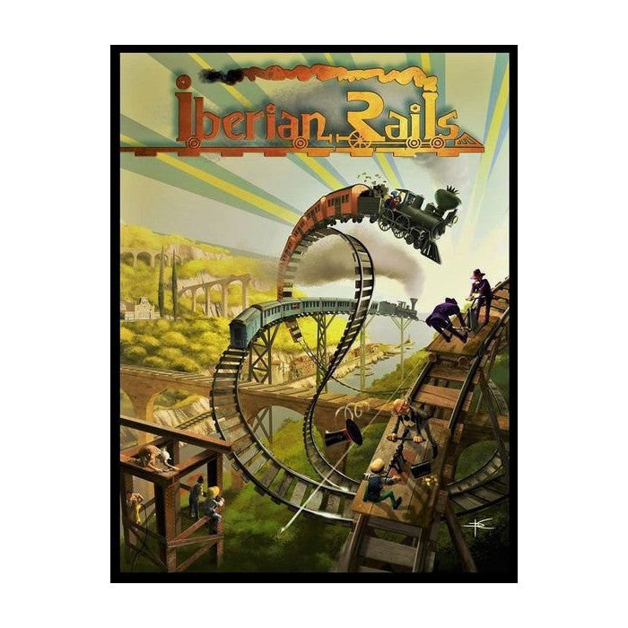 Iberian Rails Board Game Monsoon Publishing