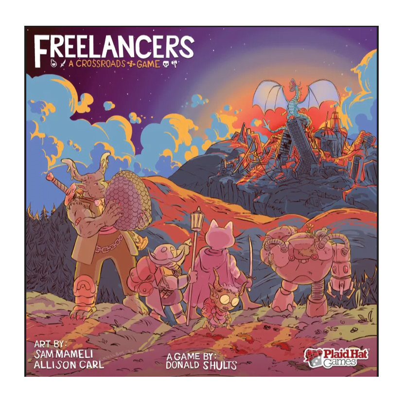 Freelancers: A Crossroads Game Board Game Plaid Hat Games