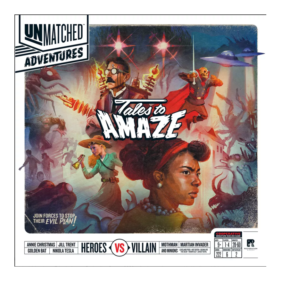 Unmatched Adventures - Tales to Amaze Board Game Iello