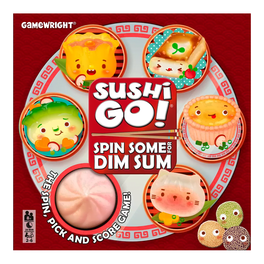 Sushi Go!: Spin Some for Dim Sum Board Game Gamewright