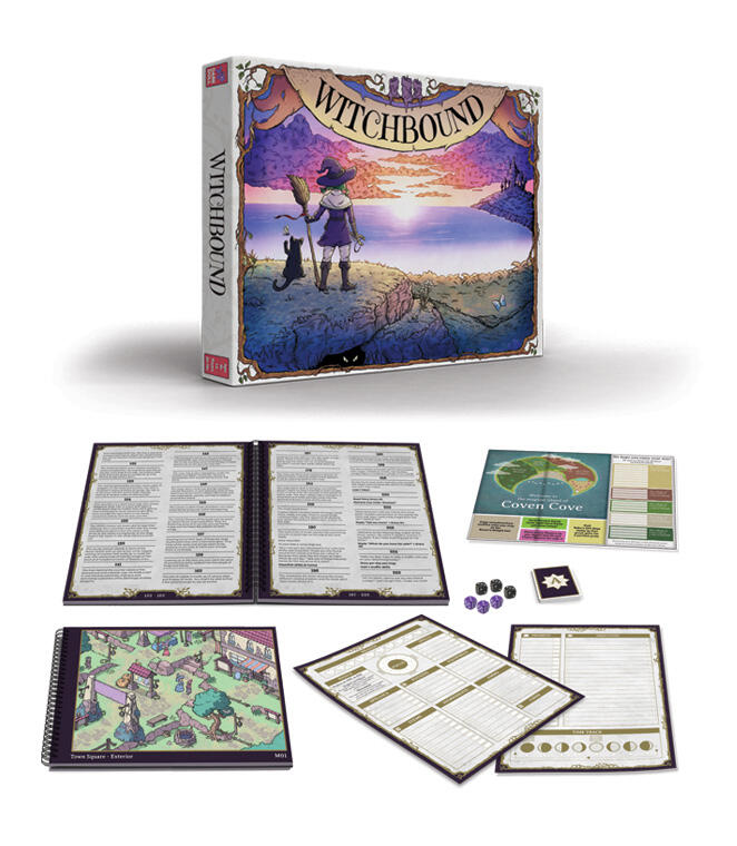 Witchbound Board Game Dark Doll Games