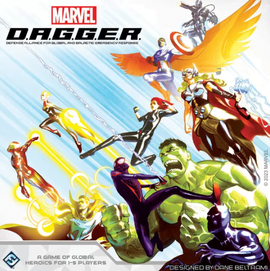 Marvel D.A.G.G.E.R. Board Game Fantasy Flight Games