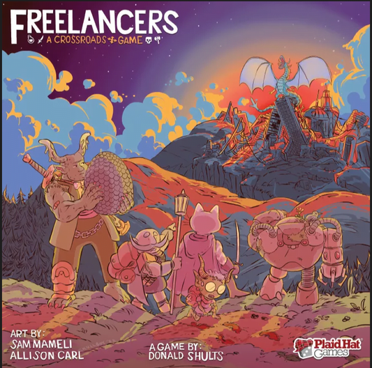 Freelancers: A Crossroads Game Board Game Plaid Hat Games