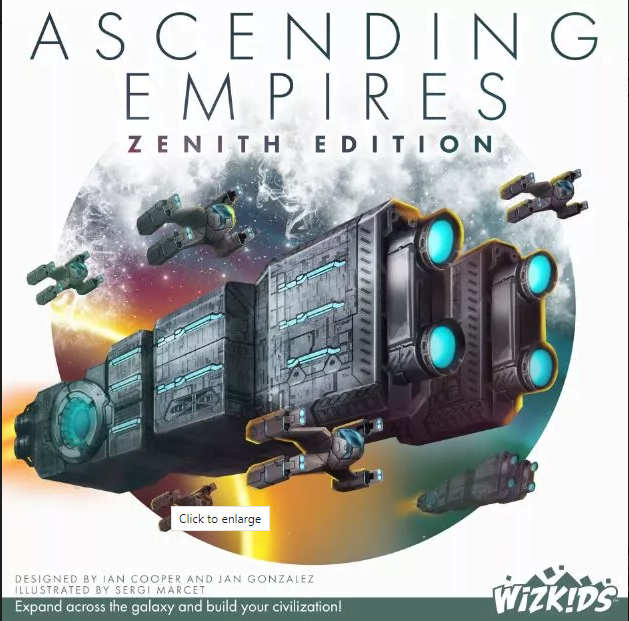 Ascending Empires: Zenith Edition Board Game WizKidz