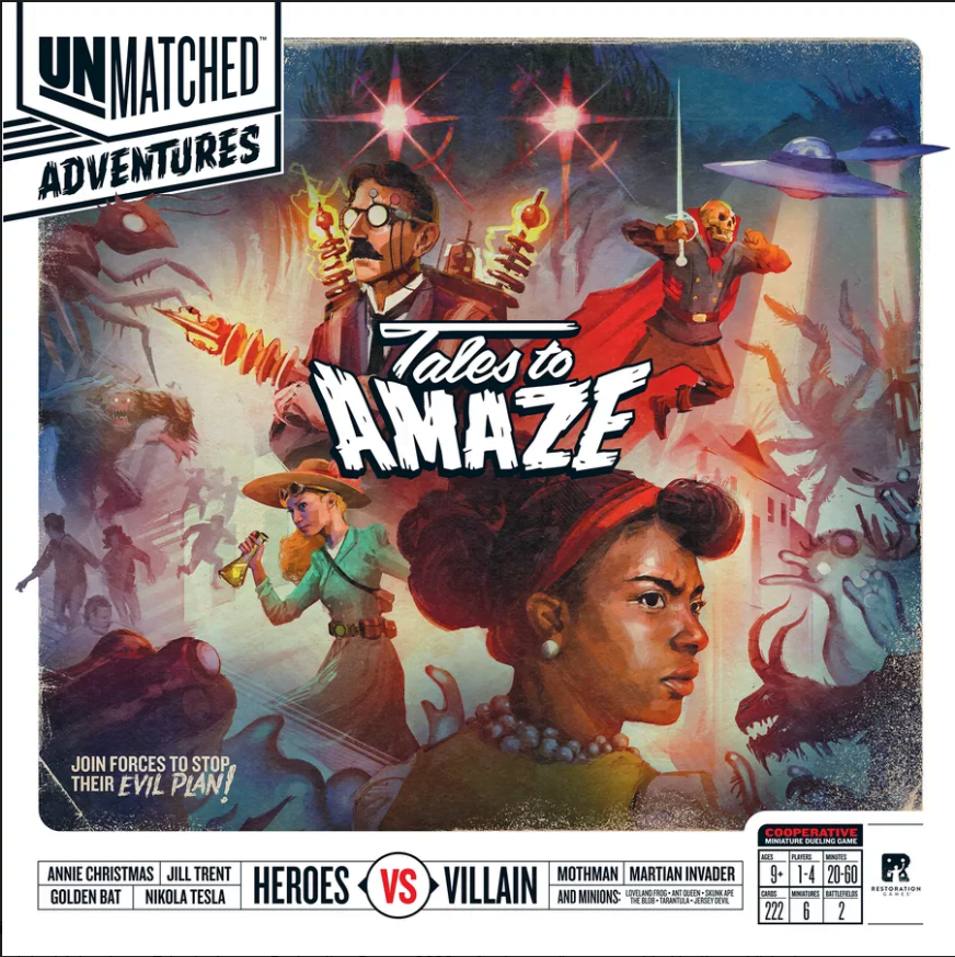 Unmatched Adventures - Tales to Amaze Board Game Iello