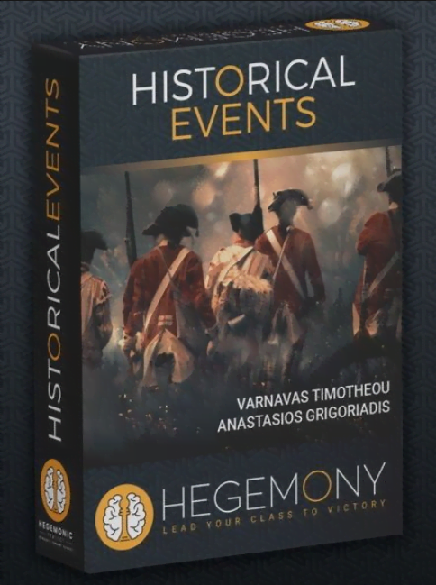 Hegemony: Historical Events Board Game Hegemonic Project Games