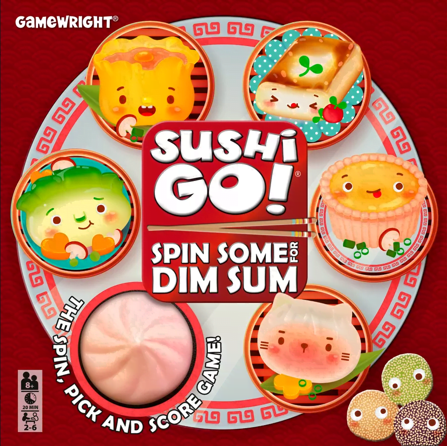 Sushi Go!: Spin Some for Dim Sum Board Game Gamewright