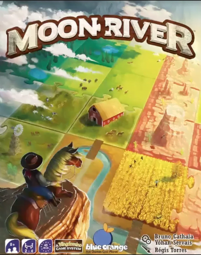 Moon River Board Game Blue Orange