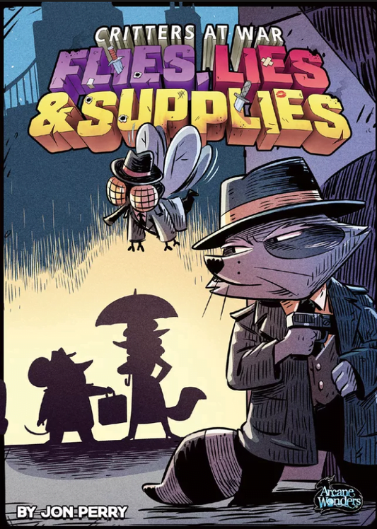 Critters At War: Flies, Lies & Supplies Card Game Arcane Wonders