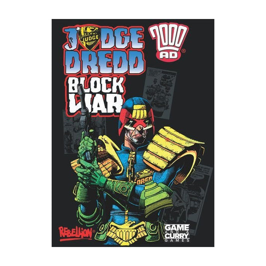 Judge Dredd: Block War Card Game Game and a Curry