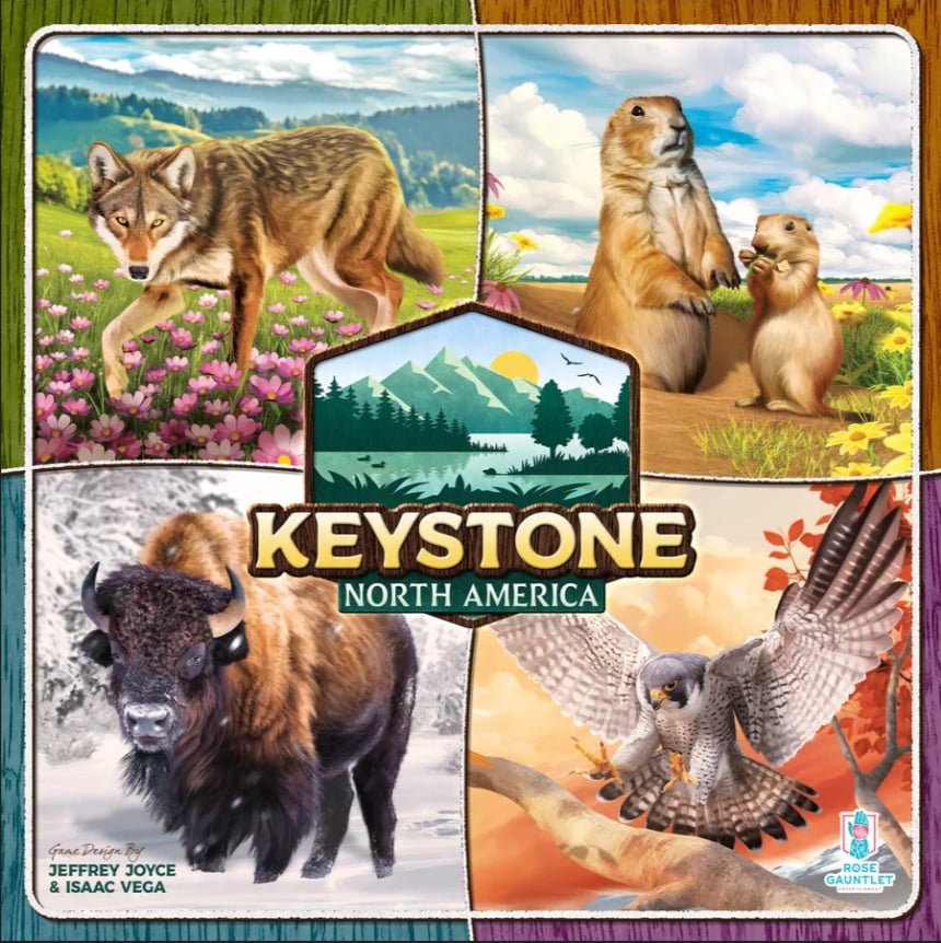 Keystone: North America (Deluxe Edition) Board Game Rose Gauntlet Entertainment