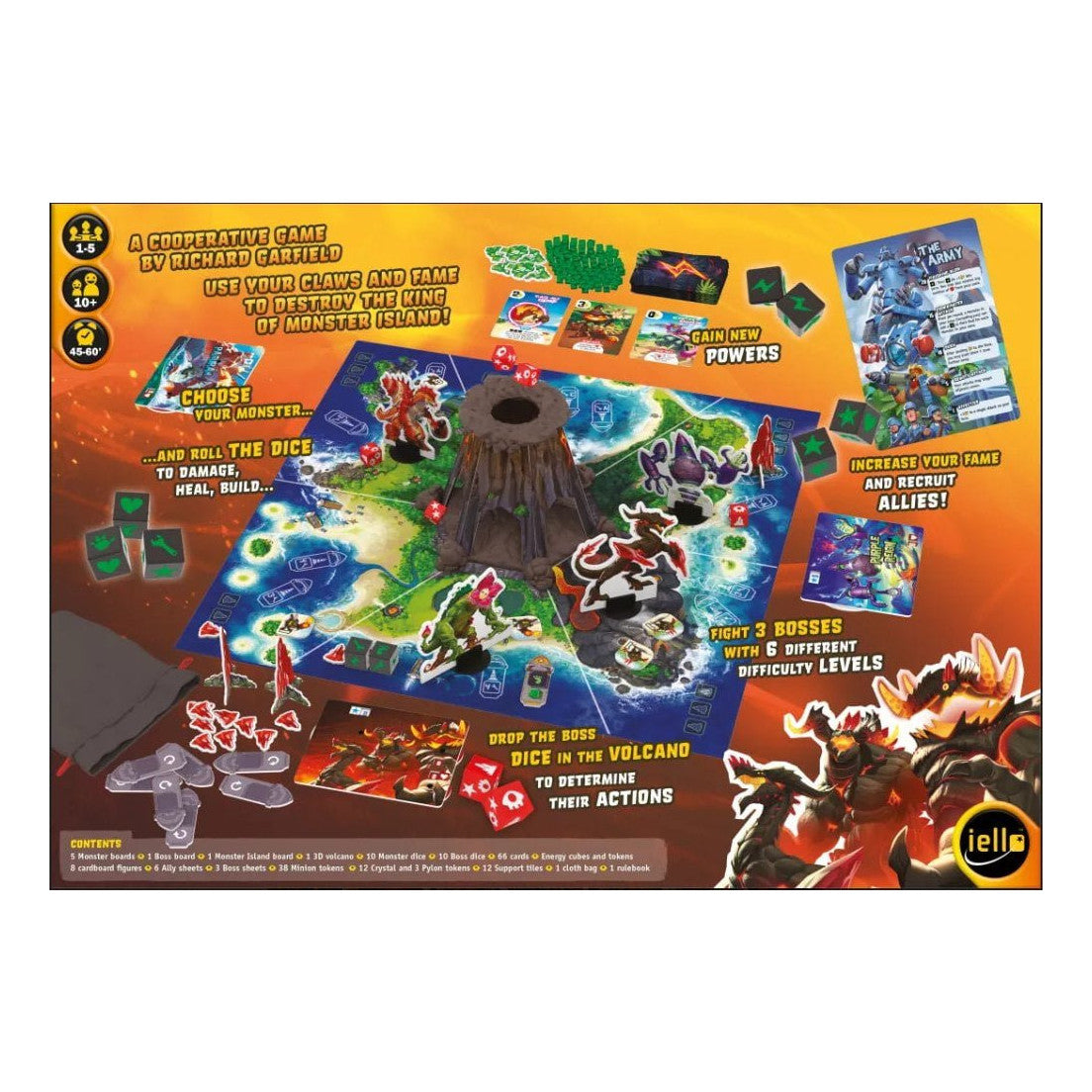 King of Monster Island Board Game Iello
