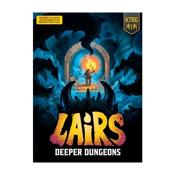 Lairs: Deeper Dungeons Board Game KTBG