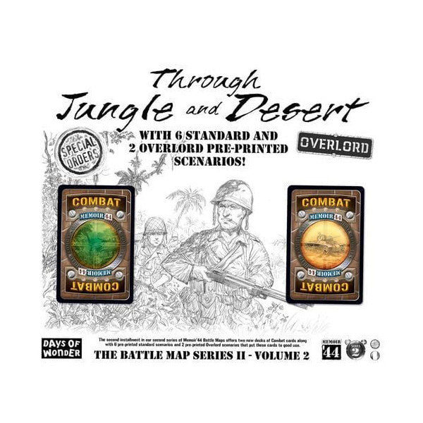 Memoir '44: Through Jungle and Desert Board Game Days of Wonders