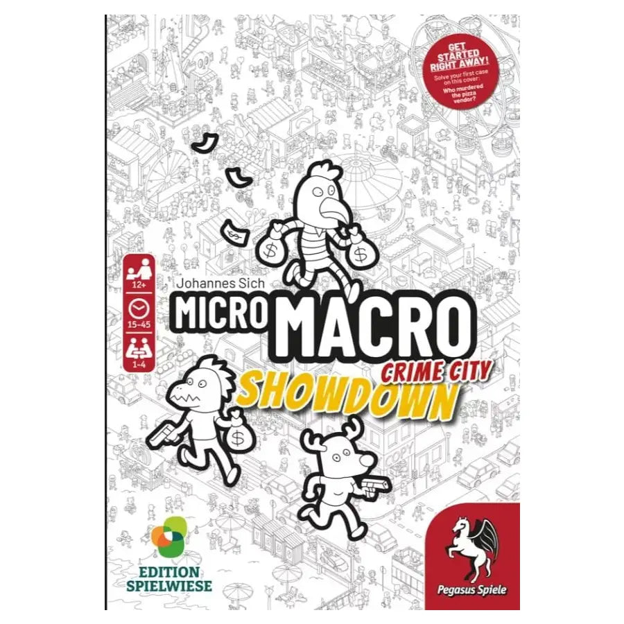 MicroMacro: Crime City 4 - Showdown Board Game Pegasus Spiele