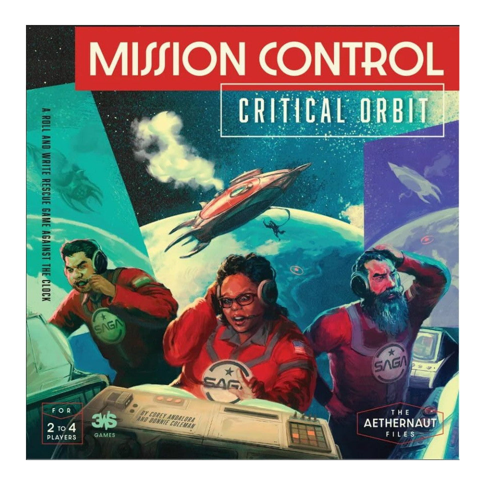 Mission Control: Critical Orbit Board Game 3WS Games