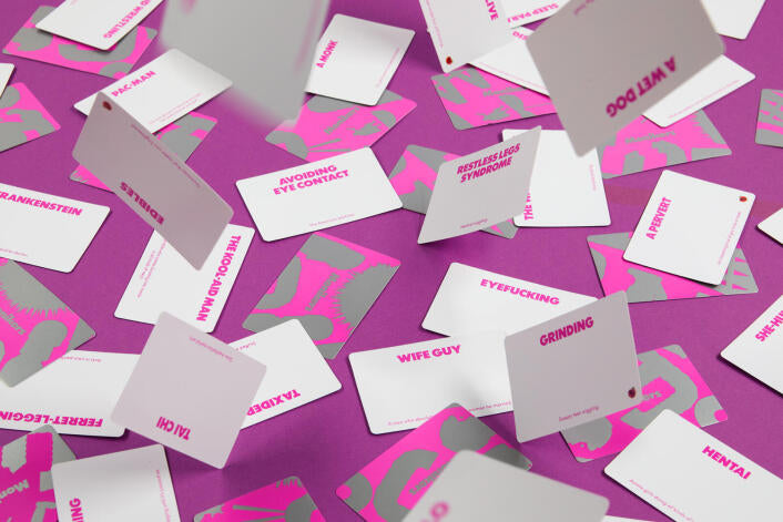 Monikers: Family Edition Card Game CMYK