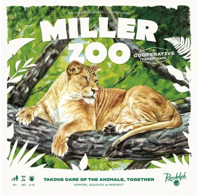 Miller Zoo Board Game Randolph