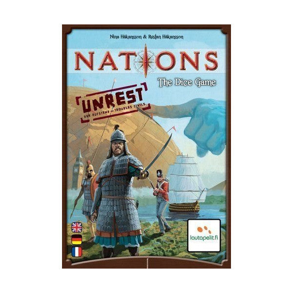 Nations: The Dice Game - Unrest Board Game Lautapelit