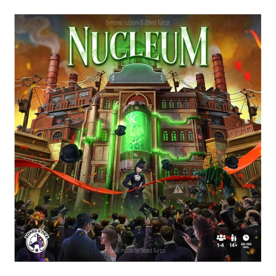 Nucleum Board Game Board and Dice