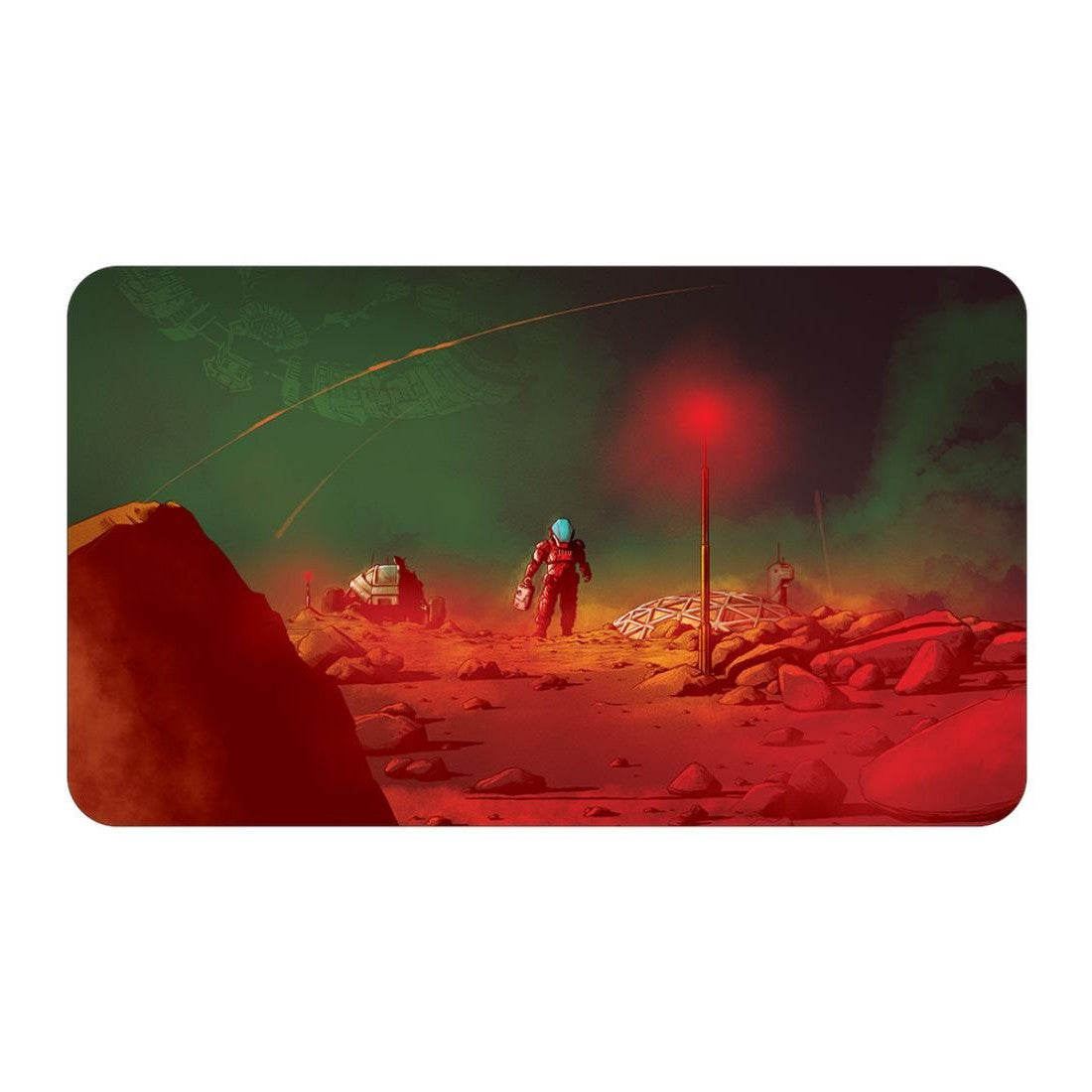 On Mars Playmat Board Game Eagle Games