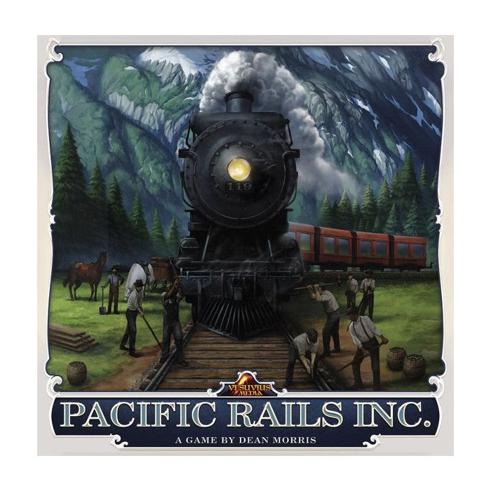 Pacific Rails Inc Board Game Vesuvius Media