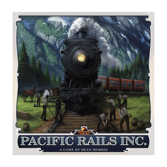 Pacific Rails Inc Board Game Vesuvius Media
