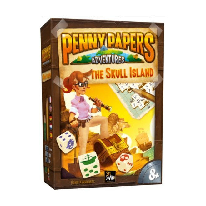 Penny Papers Adventures: Skull Island Board Game Sit Down!